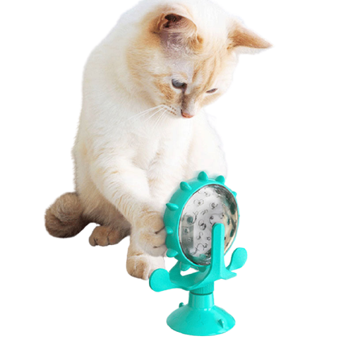 Distributeur de croquettes interactif pour chat Transparent Background