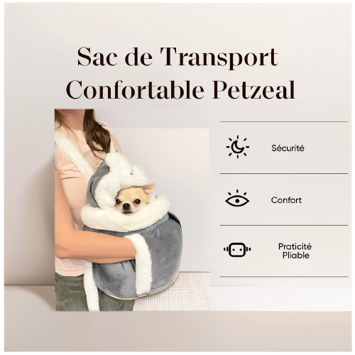 Femme tenant un chat dans un sac de transport gris et blanc Ultimate Comfort Carrier pour le transport d’animaux de compagnie Transparent Background