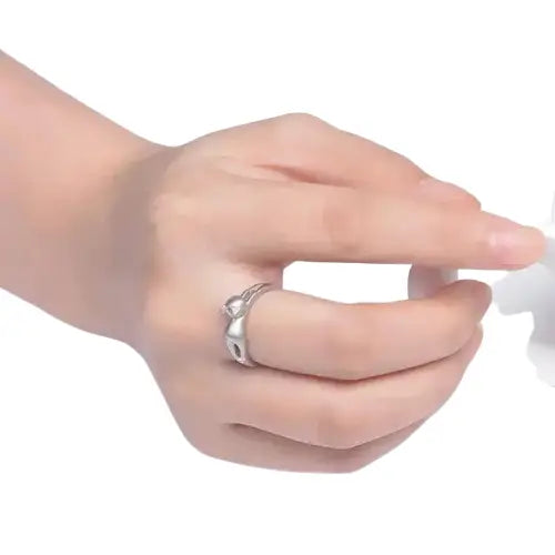 Bague Chat En Argent Sterling Au Design élégant Pour Les Amantes Des Félins Transparent Background
