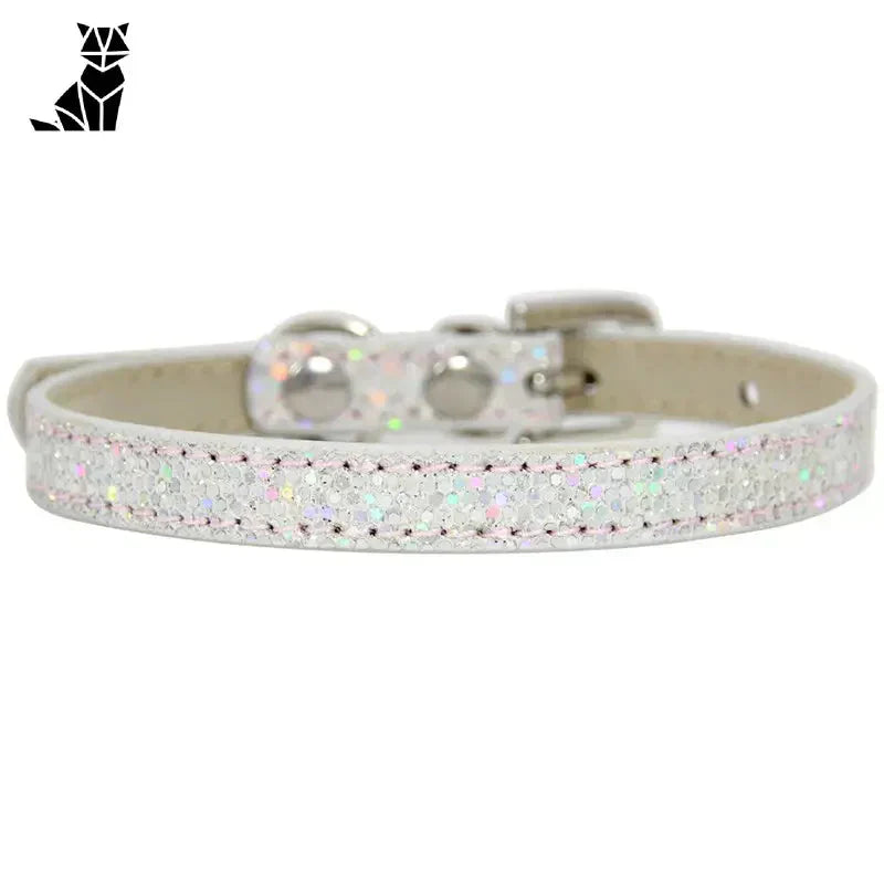 Collier en strass pour chat