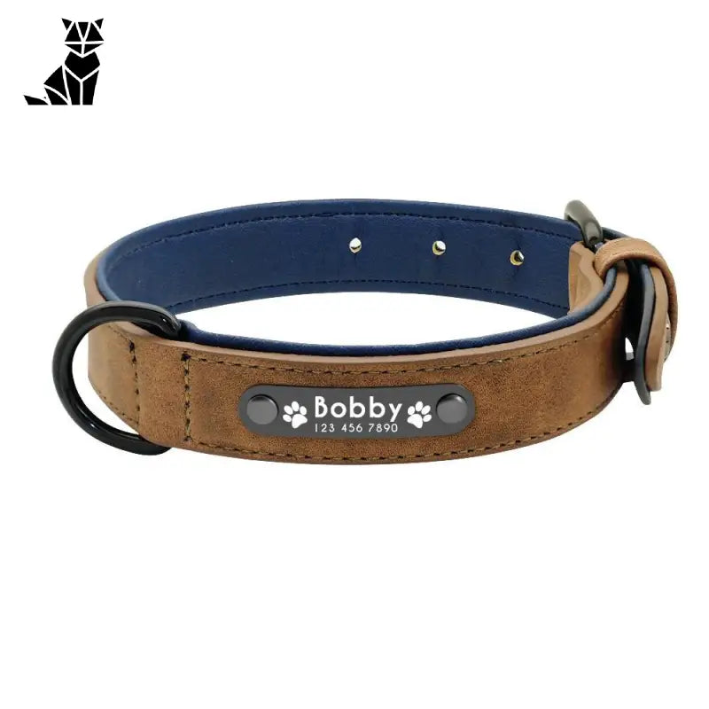 Collier Pour Chien En Cuir Personnalisable