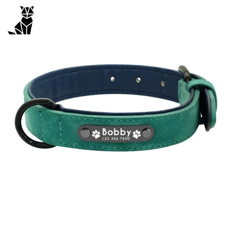 Collier Pour Chien En Cuir Personnalisable