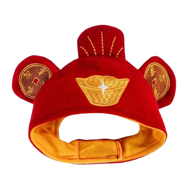 Bonnet pour Chat Rouge Asiatique Transparent Background