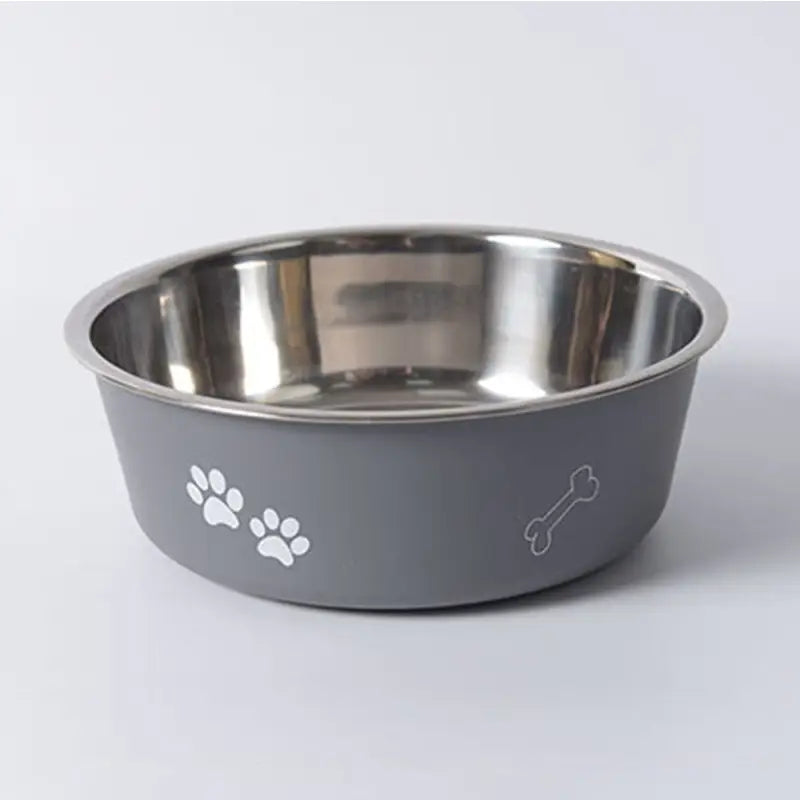Gamelle pour chien originale en inox anti - dérapante