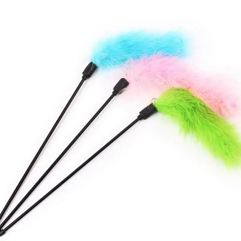 Baton plumeau pour chat