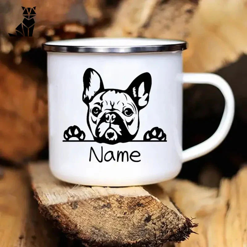 Mug bouledogue français personnalisé - Cadeaux personnalisés pour les amoureux des animaux