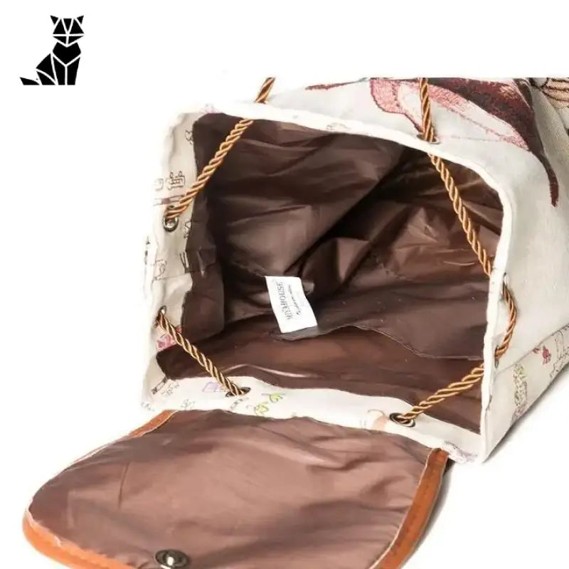 Sac à Dos De Voyage Avec Motif De Chat Pour Vos Aventures Aux Pays