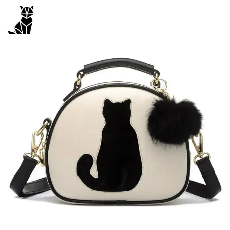 Sac à Main Chat: Un Accessoire Chic Et Audacieux! Blanc