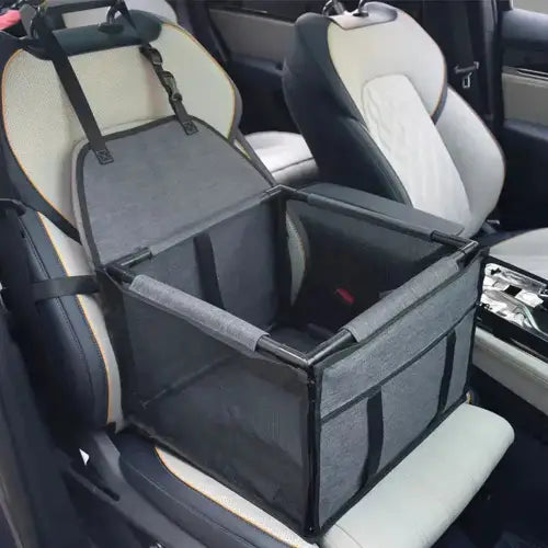 Organisateur de dossier de siège de voiture pour chat : facile à installer, sécurité maximale, solution pratique pour l’automobile Transparent Background